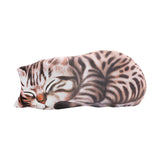 Maxbell Lovely Plush Stuffed Animal Cuddly Cute Plush Toy Pillow for Home Decoration White Brown