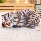 Maxbell Lovely Plush Stuffed Animal Cuddly Cute Plush Toy Pillow for Home Decoration White Brown