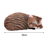 Maxbell Lovely Plush Stuffed Animal Cuddly Cute Plush Toy Pillow for Home Decoration Brown Cat
