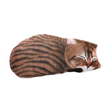Maxbell Lovely Plush Stuffed Animal Cuddly Cute Plush Toy Pillow for Home Decoration Brown Cat