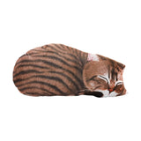 Maxbell Lovely Plush Stuffed Animal Cuddly Cute Plush Toy Pillow for Home Decoration Brown Cat