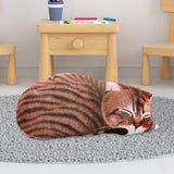 Maxbell Lovely Plush Stuffed Animal Cuddly Cute Plush Toy Pillow for Home Decoration Brown Cat