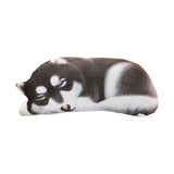 Maxbell Lovely Plush Stuffed Animal Cuddly Cute Plush Toy Pillow for Home Decoration Black White