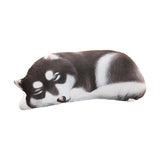 Maxbell Lovely Plush Stuffed Animal Cuddly Cute Plush Toy Pillow for Home Decoration Black White