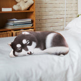 Maxbell Lovely Plush Stuffed Animal Cuddly Cute Plush Toy Pillow for Home Decoration Black White