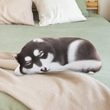 Maxbell Lovely Plush Stuffed Animal Cuddly Cute Plush Toy Pillow for Home Decoration Black White