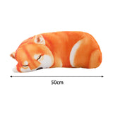 Maxbell Lovely Plush Stuffed Animal Cuddly Cute Plush Toy Pillow for Home Decoration Brown Puppy