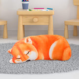 Maxbell Lovely Plush Stuffed Animal Cuddly Cute Plush Toy Pillow for Home Decoration Brown Puppy