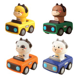 Maxbell Press and Go Car Baby Animal Cars for Kindergarten Children Preschool Deer