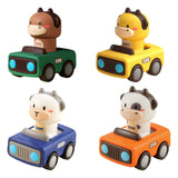 Maxbell Press and Go Car Baby Animal Cars for Kindergarten Children Preschool Deer