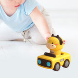 Maxbell Press and Go Car Baby Animal Cars for Kindergarten Children Preschool Deer