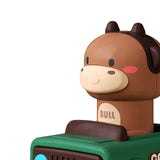 Maxbell Press and Go Car Baby Animal Cars for Kindergarten Children Preschool Cow