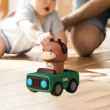 Maxbell Press and Go Car Baby Animal Cars for Kindergarten Children Preschool Cow