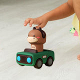 Maxbell Press and Go Car Baby Animal Cars for Kindergarten Children Preschool Cow