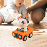 Maxbell Press and Go Car Baby Animal Cars for Kindergarten Children Preschool Bull