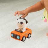 Maxbell Press and Go Car Baby Animal Cars for Kindergarten Children Preschool Bull
