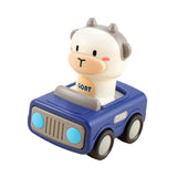 Maxbell Press and Go Car Baby Animal Cars for Kindergarten Children Preschool Sheep