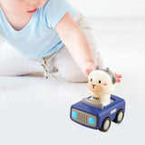 Maxbell Press and Go Car Baby Animal Cars for Kindergarten Children Preschool Sheep