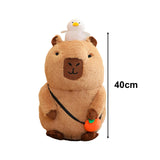 Maxbell Capybara Plush Toys 40cm with Sound Capybara Stuffed Toy for Car Sofa Teens