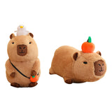Maxbell Capybara Plush Toys 40cm with Sound Capybara Stuffed Toy for Car Sofa Teens