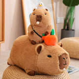 Maxbell Capybara Plush Toys 40cm with Sound Capybara Stuffed Toy for Car Sofa Teens