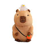 Maxbell Capybara Plush Toys 40cm with Sound Capybara Stuffed Toy for Car Sofa Teens