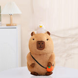 Maxbell Capybara Plush Toys 40cm with Sound Capybara Stuffed Toy for Car Sofa Teens