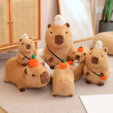 Maxbell Capybara Plush Toys 40cm with Sound Capybara Stuffed Toy for Car Sofa Teens