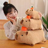 Maxbell Capybara Plush Toys 40cm with Sound Capybara Stuffed Toy for Car Sofa Teens