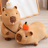 Maxbell Capybara Plush Toys 40cm with Sound Capybara Stuffed Toy for Car Sofa Teens