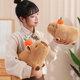 Maxbell Capybara Plush Toys 40cm with Sound Capybara Stuffed Toy for Car Sofa Teens