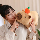 Maxbell Capybara Plush Toys 40cm with Sound Capybara Stuffed Toy for Car Sofa Teens