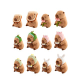Maxbell Capybara Stuffed Animal Plush Accompany Sleep Toy for Adults Kids Boys Girls Bread 30cm