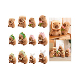 Maxbell Capybara Stuffed Animal Plush Accompany Sleep Toy for Adults Kids Boys Girls Bread 30cm