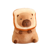 Maxbell Capybara Stuffed Animal Plush Accompany Sleep Toy for Adults Kids Boys Girls Bread 30cm