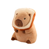 Maxbell Capybara Stuffed Animal Plush Accompany Sleep Toy for Adults Kids Boys Girls Bread 40cm