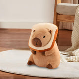 Maxbell Capybara Stuffed Animal Plush Accompany Sleep Toy for Adults Kids Boys Girls Bread 40cm
