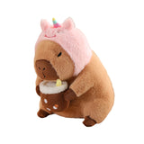 Maxbell Capybara Stuffed Animal Plush Accompany Sleep Toy for Adults Kids Boys Girls Unicorn 30cm