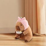 Maxbell Capybara Stuffed Animal Plush Accompany Sleep Toy for Adults Kids Boys Girls Unicorn 40cm