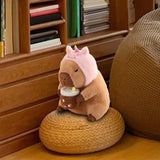 Maxbell Capybara Stuffed Animal Plush Accompany Sleep Toy for Adults Kids Boys Girls Unicorn 40cm