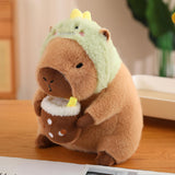 Maxbell Capybara Stuffed Animal Plush Accompany Sleep Toy for Adults Kids Boys Girls Dinosaur 30cm