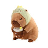 Maxbell Capybara Stuffed Animal Plush Accompany Sleep Toy for Adults Kids Boys Girls Dinosaur 40cm