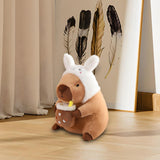Maxbell Capybara Stuffed Animal Plush Accompany Sleep Toy for Adults Kids Boys Girls Rabbit 30cm