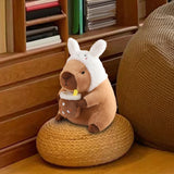 Maxbell Capybara Stuffed Animal Plush Accompany Sleep Toy for Adults Kids Boys Girls Rabbit 40cm