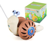 Maxbell Animal Pull Along Toy Cute Push and Pull Toy for Ages 1 Year Olds Boys Girls