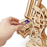 Maxbell Microscope Building Toys 3D Wooden Puzzle for Children Beginners Kids Adults