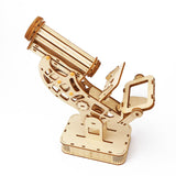 Maxbell Microscope Building Toys 3D Wooden Puzzle for Children Beginners Kids Adults