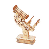 Maxbell Microscope Building Toys 3D Wooden Puzzle for Children Beginners Kids Adults
