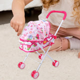 Maxbell Baby Doll Stroller Interactive with Canopy Party Favors Valentines Day Gifts