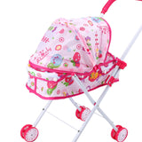 Maxbell Baby Doll Stroller Interactive with Canopy Party Favors Valentines Day Gifts